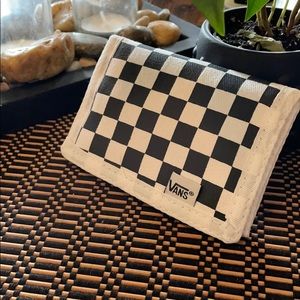 Vans velcro wallet.